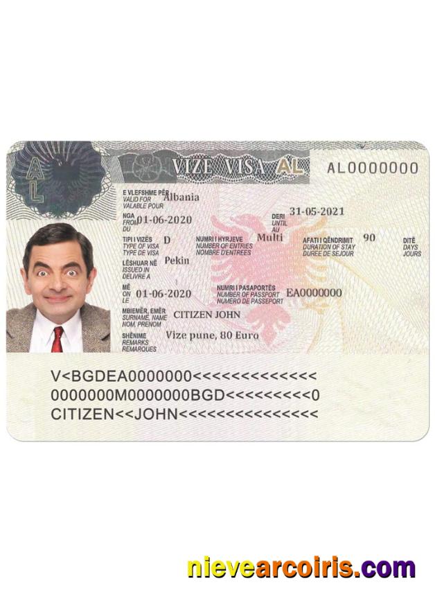 ALBANIA work visa